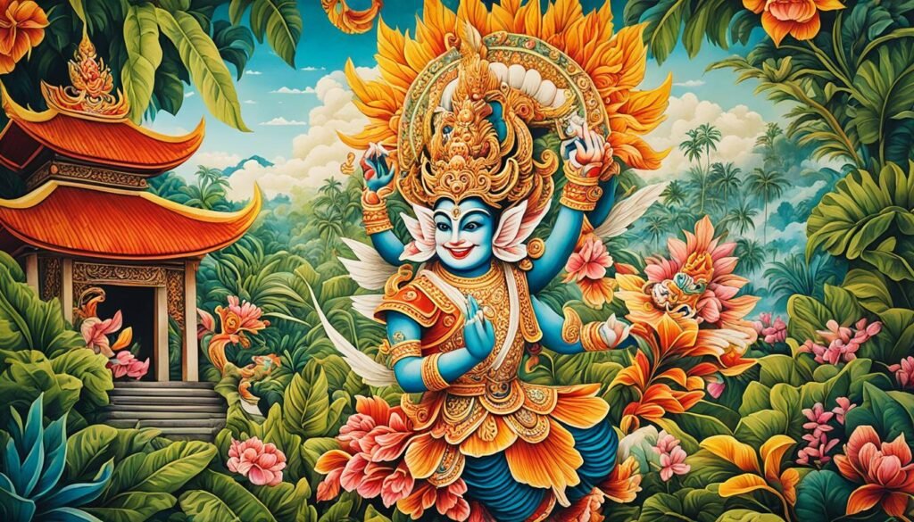 Balinese painting