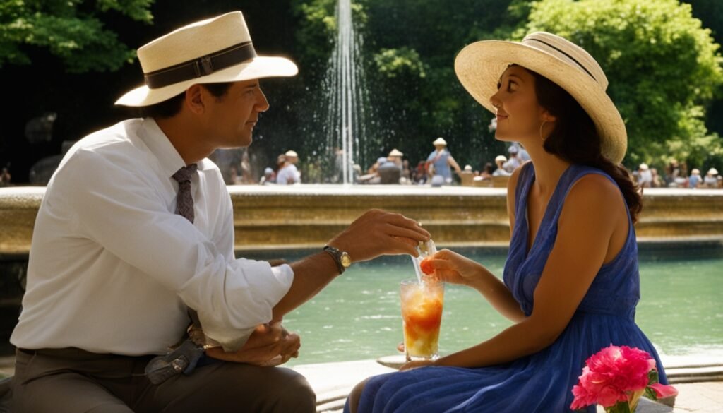 Staying cool in Rome summer