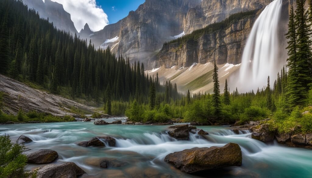 Yoho National Park Waterfalls