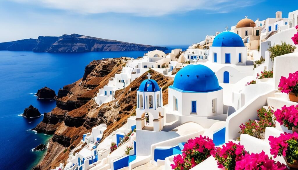 santorini architecture