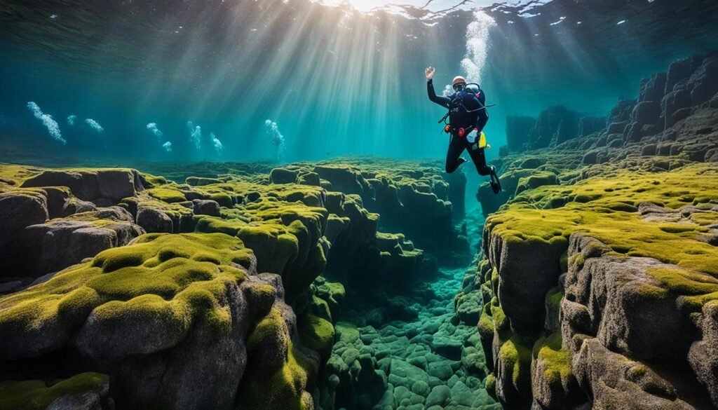 tectonic plate snorkeling
