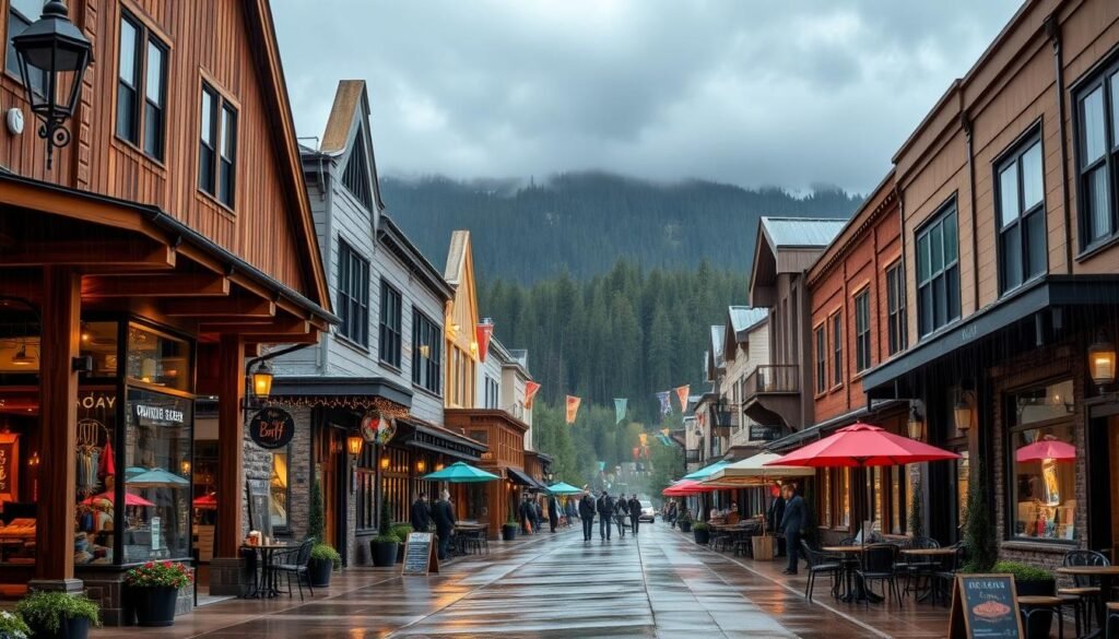 Banff Avenue shopping