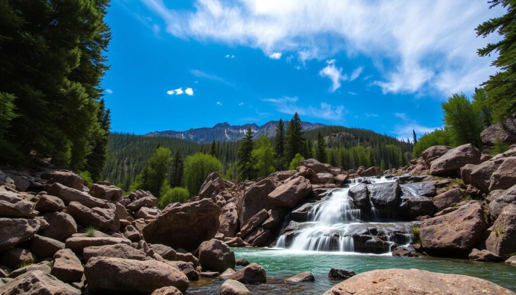 Bow Falls Scenic Backdrop