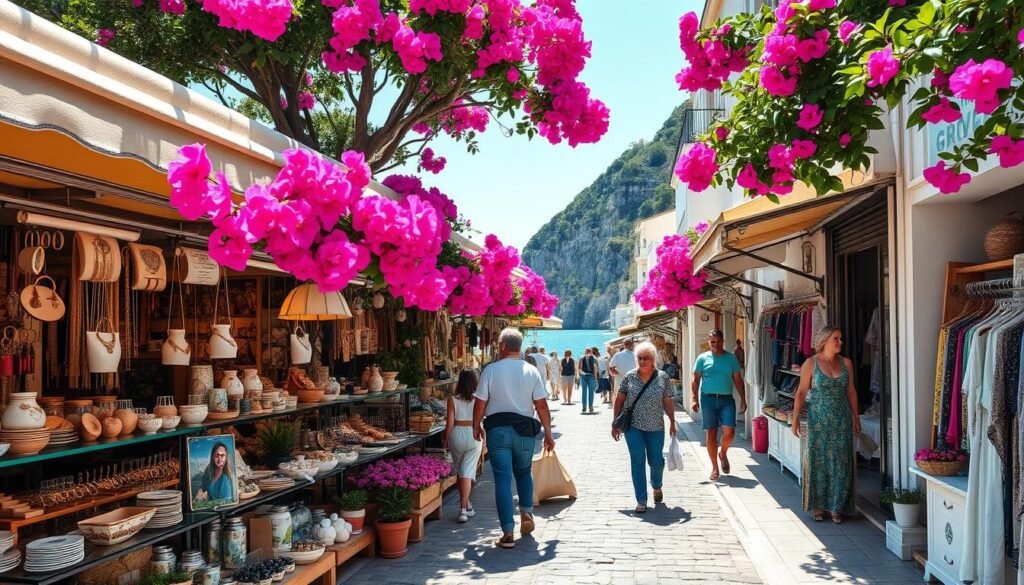 Capri shopping