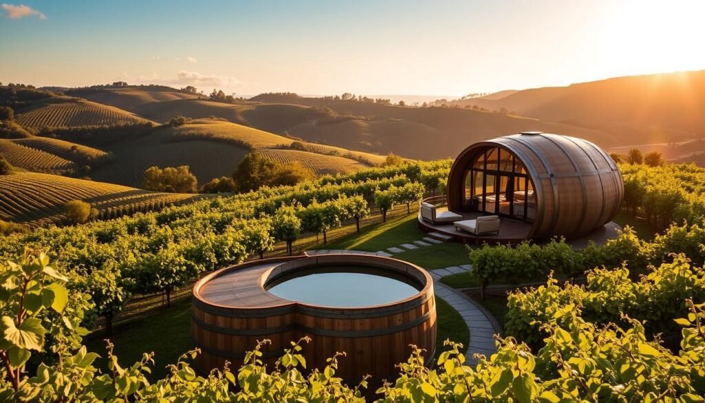 Quinta da Pacheca wine barrel suites