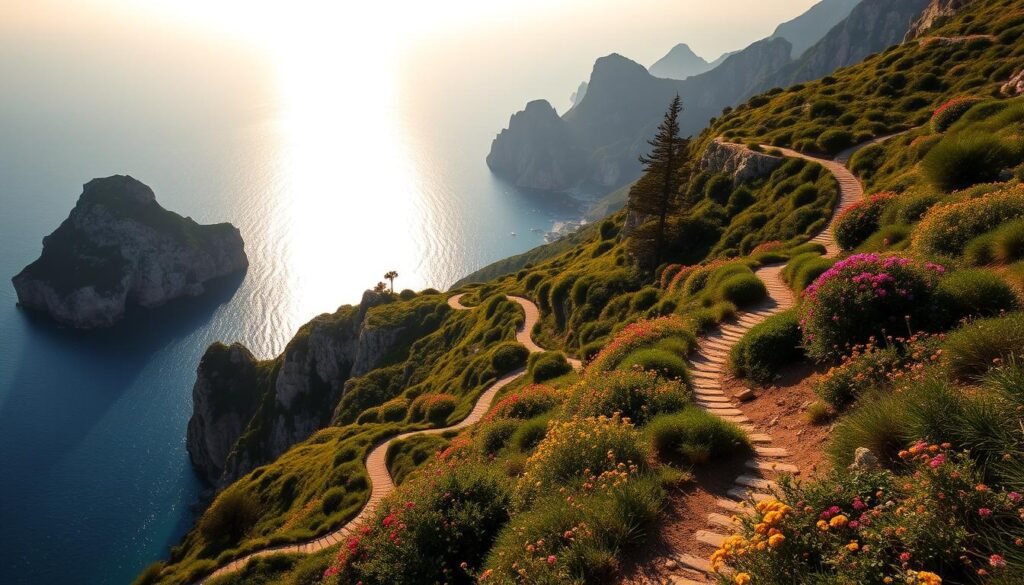 capri hiking trails