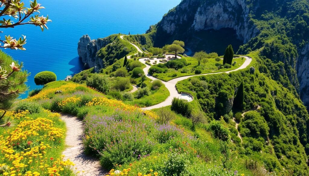 capri hiking trails