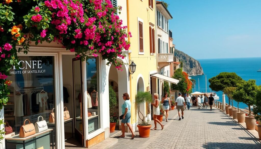 capri luxury shopping